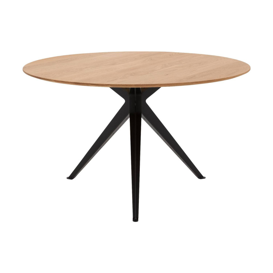 Goossens Excellent Eettafel Kopenhagen, Rond 130 x 130 cm afbeelding 1