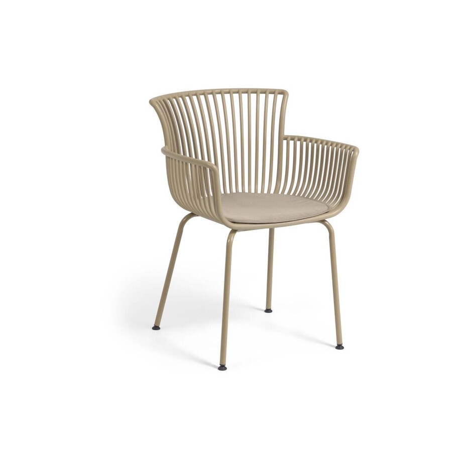 Kave Home Kave Home Tuinstoel Surpika, Surpika Tuinstoel Beige Kave Home Kave Home Tuinstoel Surpika, Surpika Tuinstoel Beige afbeelding 1