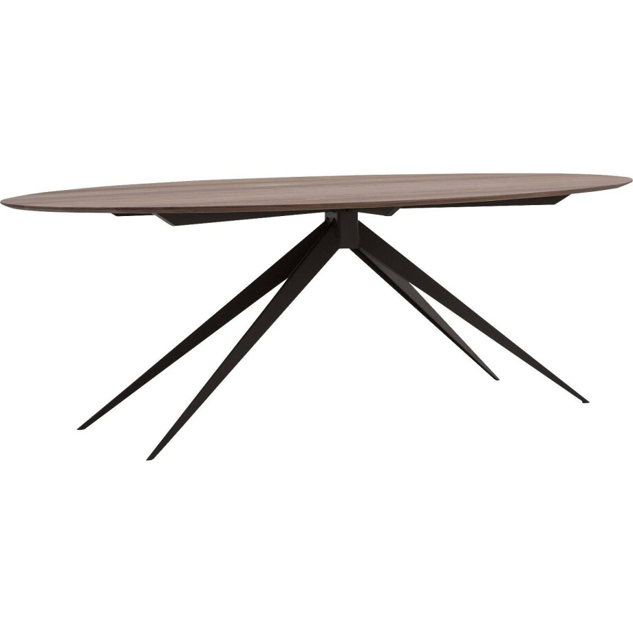 Goossens Excellent Eettafel Uniek, Ovaal 220 x 120 cm afbeelding 1
