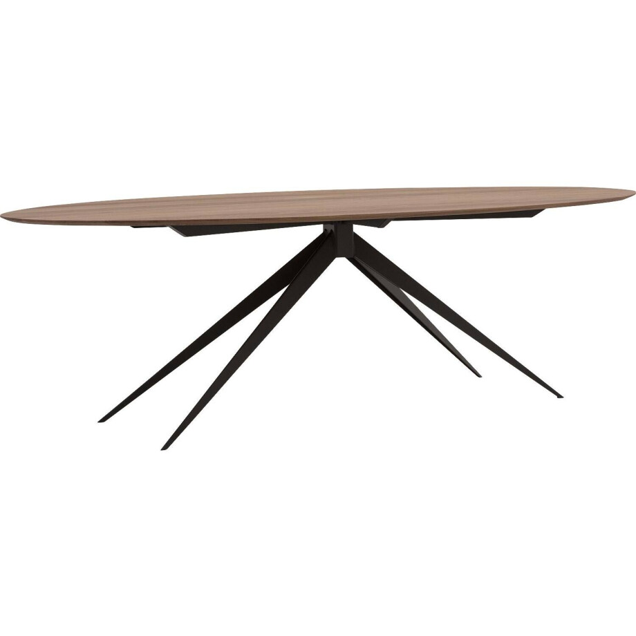 Goossens Excellent Eettafel Ferris, Ovaal 260 x 130 cm afbeelding 1