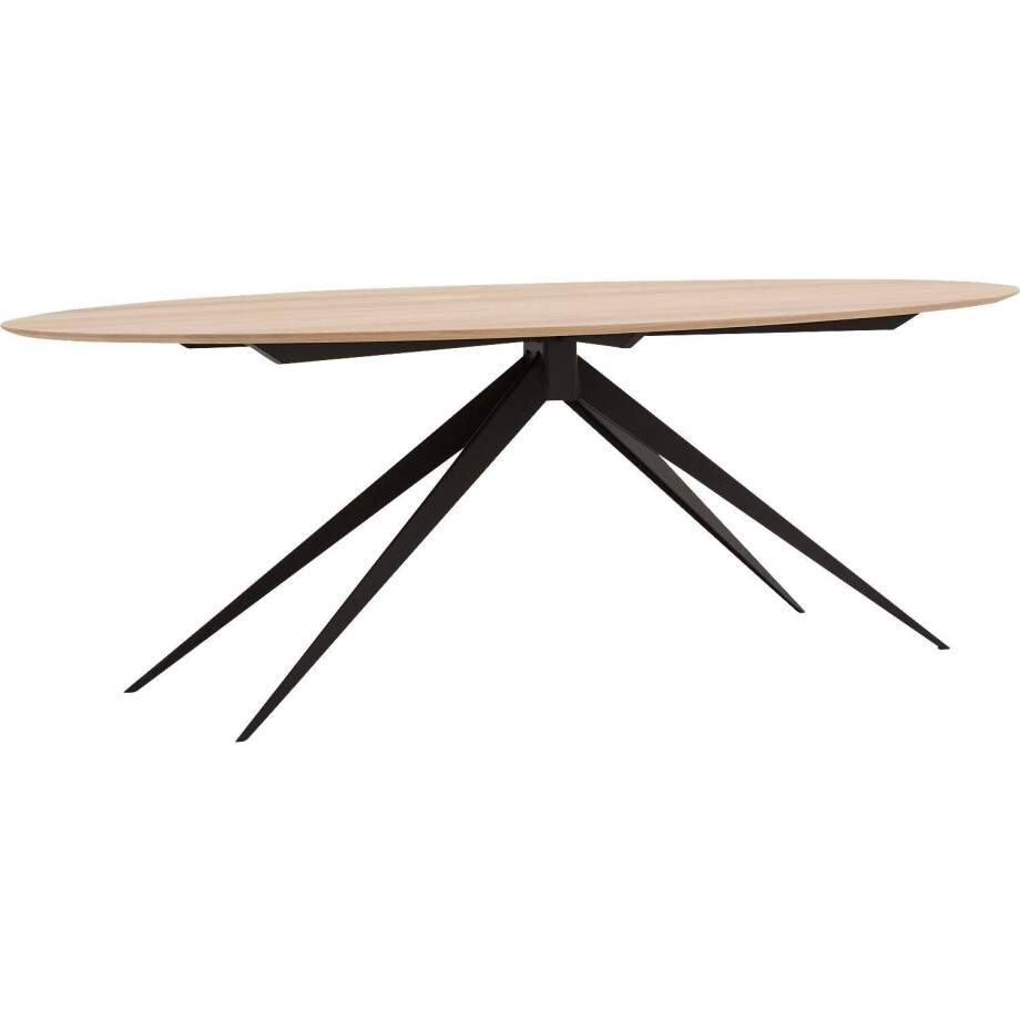 Goossens Excellent Eettafel Uniek, Ovaal 220 x 120 cm afbeelding 1