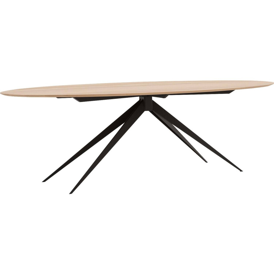 Goossens Excellent Eettafel Uniek, Ovaal 260 x 120 cm afbeelding 1