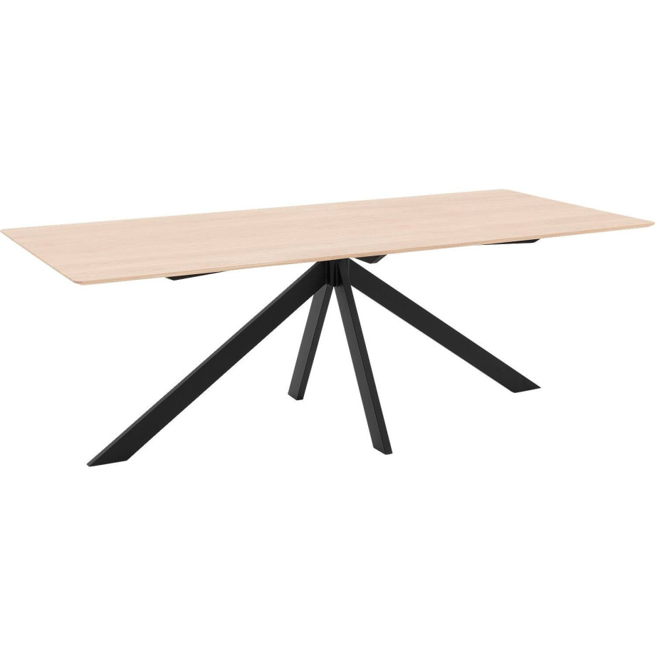 Goossens Excellent Eettafel Ferris Piramide Poot, Rechthoekig 220 x 100 cm afbeelding 1