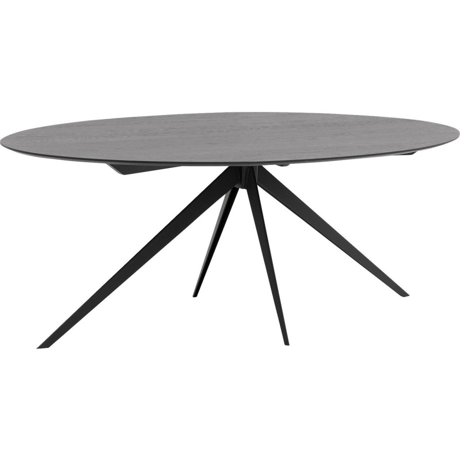 Goossens Excellent Eettafel Ferris Piramide Poot, Ovaal 180 x 110 cm afbeelding 1