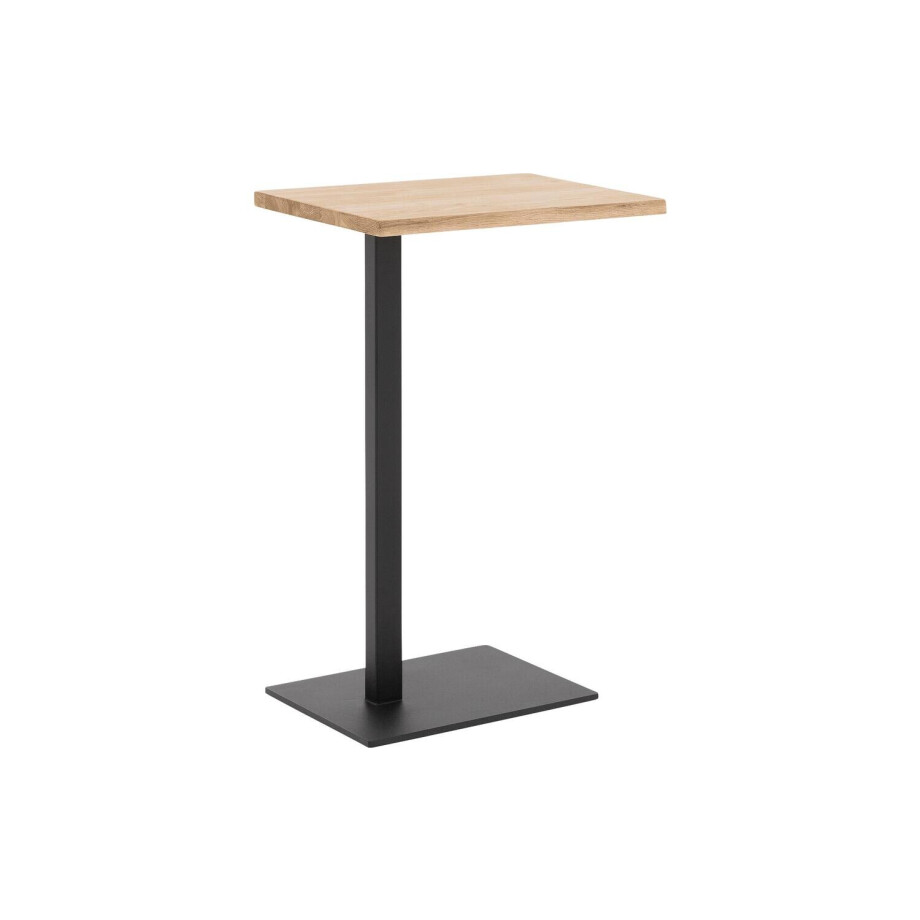 Goossens Nachtkastje Tangel, hout eiken wit, stijlvol landelijk, 43 x 65 x 32 cm afbeelding 1