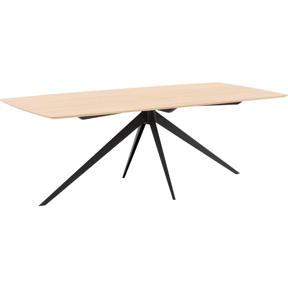 Goossens Excellent Eettafel Uniek, Semi rechthoekig 240 x 100 cm afbeelding 1