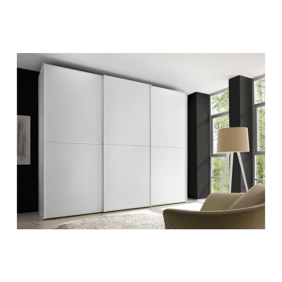 Goossens Kledingkast Big Choice Type 41 163, Slaapkamerkast 280 cm breed, 240 cm hoog, 3 schuifdeuren Goossens Kledingkast Big Choice Type 41 163, Slaapkamerkast 280 cm breed, 240 cm hoog, 3 schuifdeuren afbeelding 1