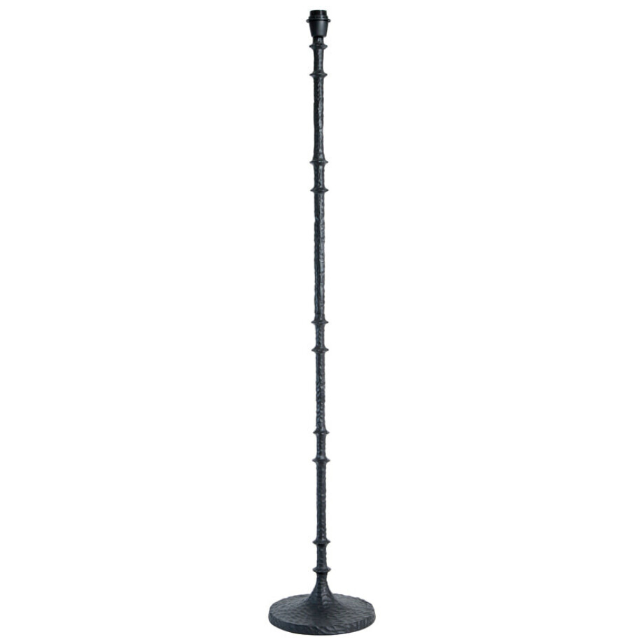 Light & Living Vloerlamp 'Sinhalese' 134cm, kleur Mat Zwart (excl. kap) afbeelding 1