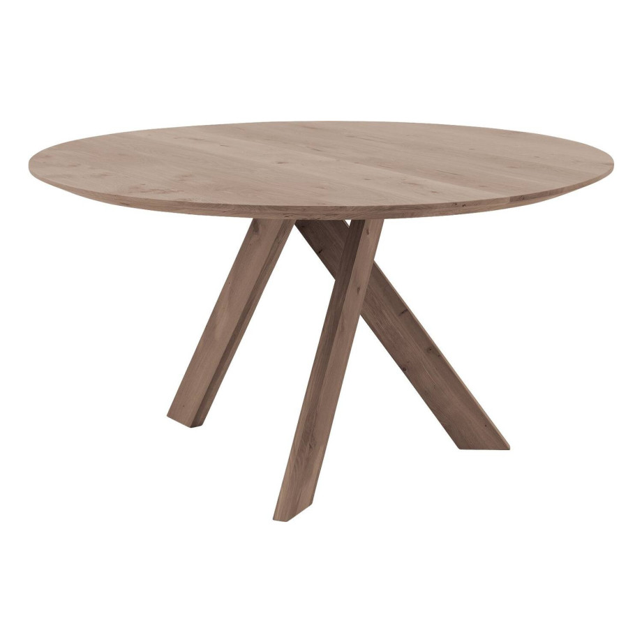 Goossens Eettafel Het Gesprek, Rond 150 x 150 cm afbeelding 1