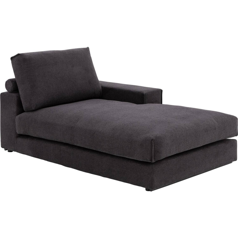 Goossens Excellent Hoekbank Lotus zwart, stof, stijlvol landelijk Goossens Excellent Hoekbank Lotus zwart, stof, stijlvol landelijk afbeelding 1