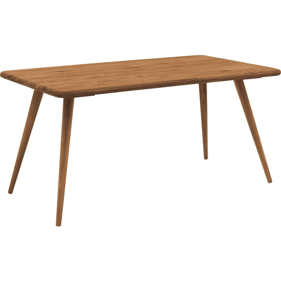 Goossens Eettafel Bjarte, Rechthoekig 160 x 90 cm afbeelding 1