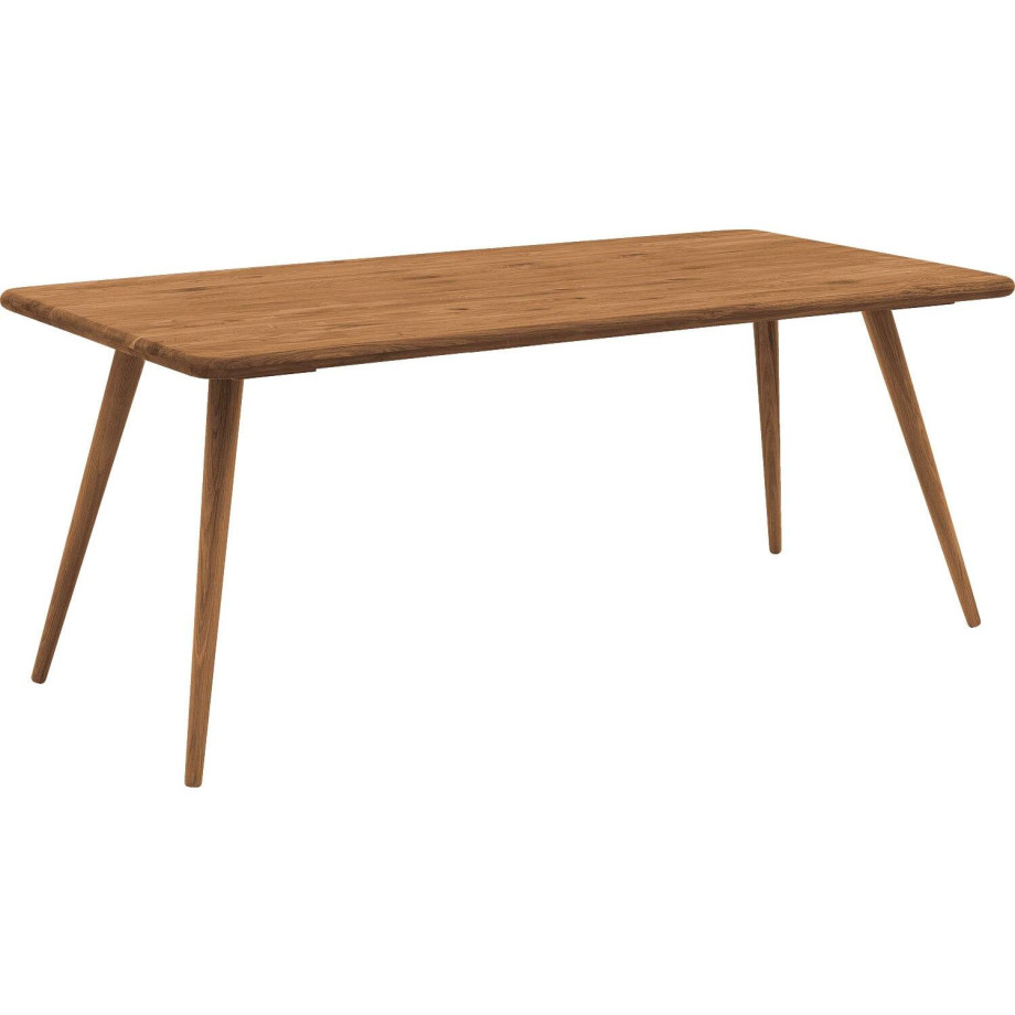 Goossens Eettafel Bjarte, Rechthoekig 220 x 100 cm afbeelding 1