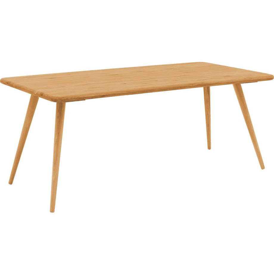 Goossens Eettafel Bjarte, Rechthoekig 220 x 100 cm afbeelding 1