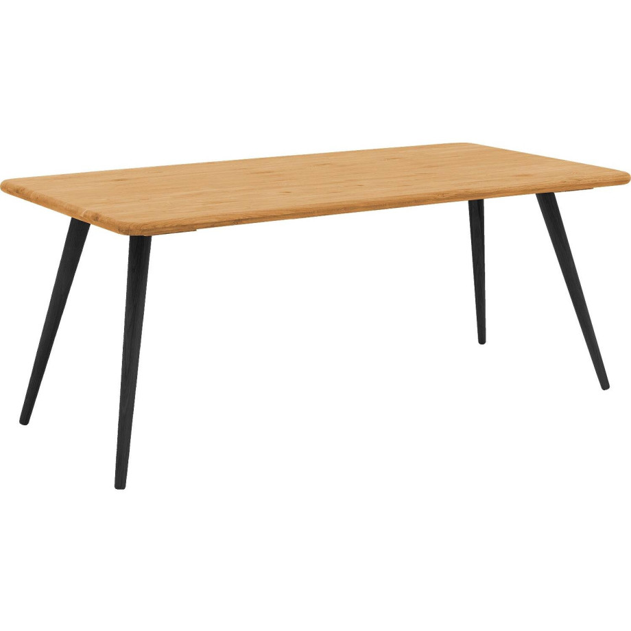 Goossens Eettafel Bjarte, Rechthoekig 220 x 100 cm afbeelding 1