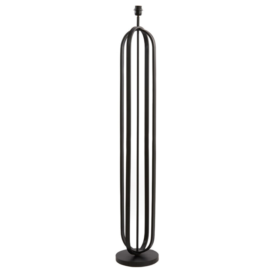 Light & Living Vloerlamp 'Aster' 140cm hoog, kleur Mat Zwart afbeelding 1