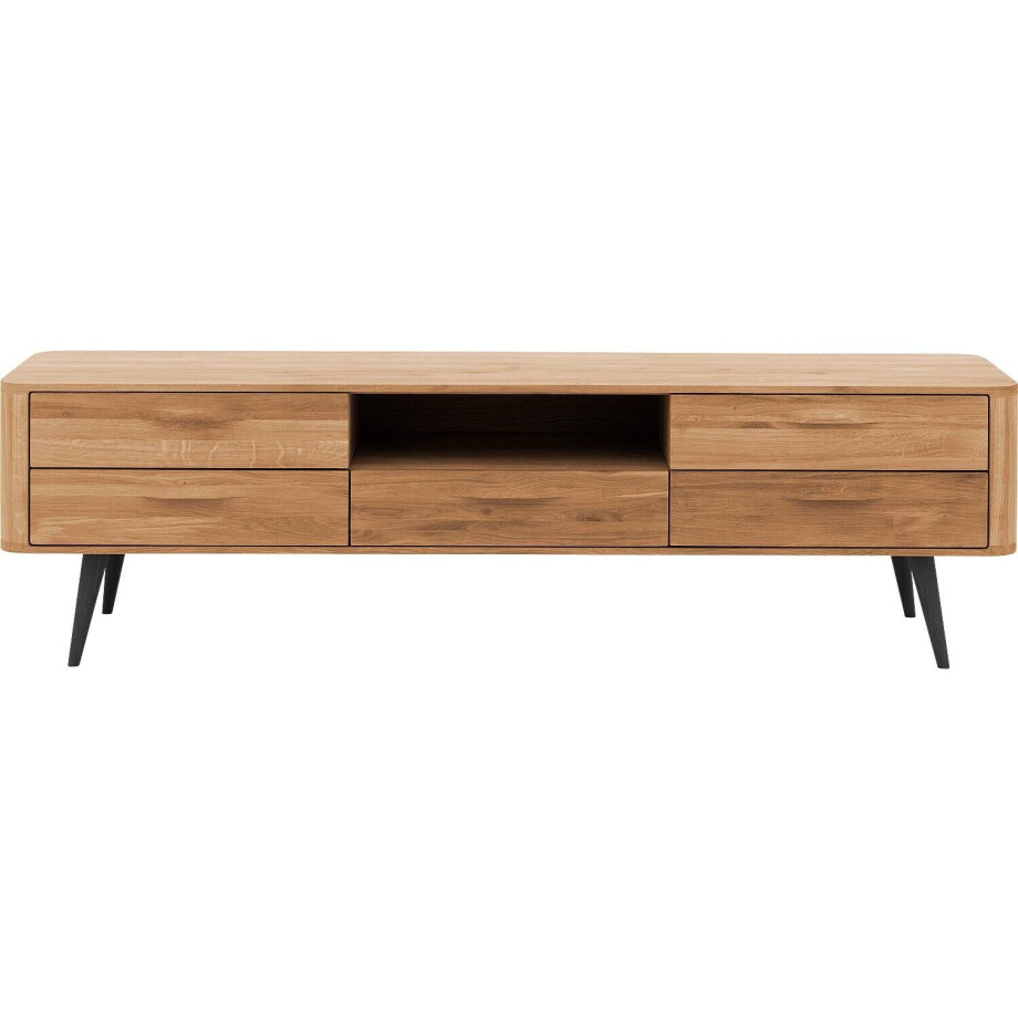Goossens Tv Meubel Bjarte, 5 laden 1 open vak 180 cm breed afbeelding 1