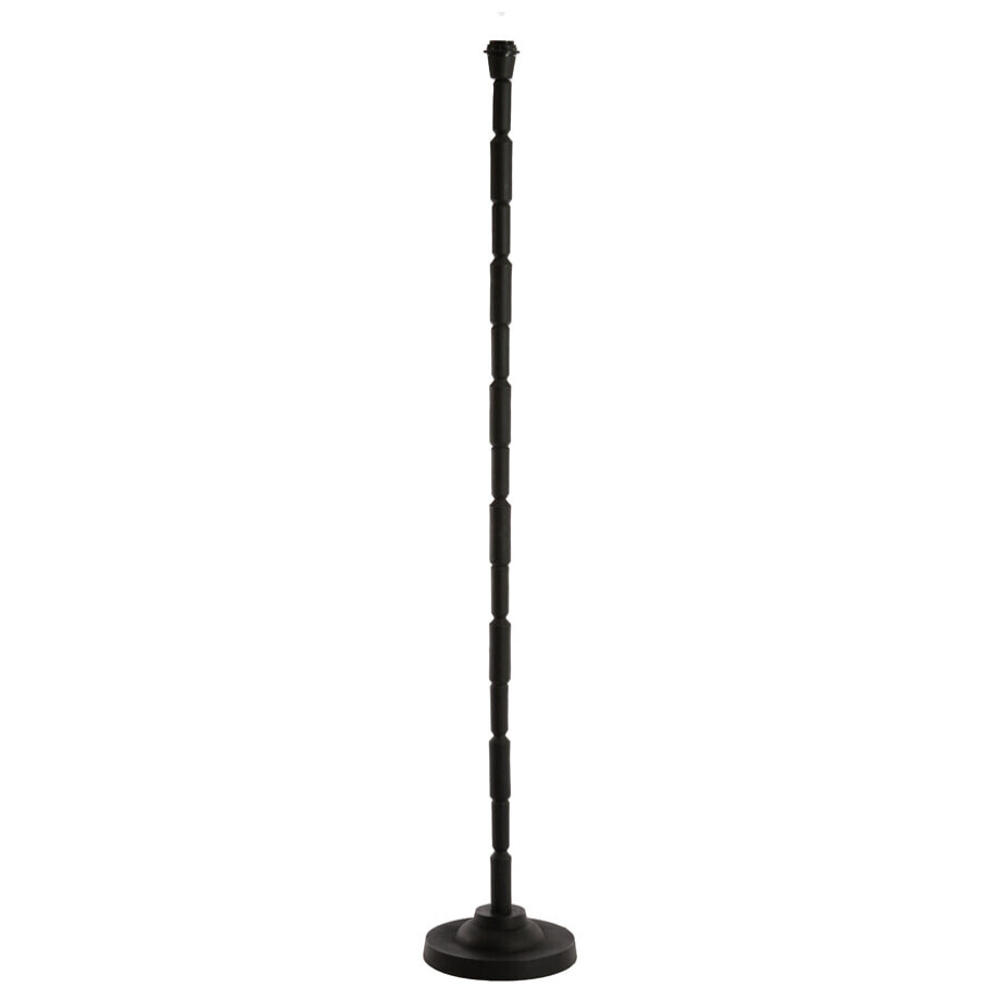 Light & Living Vloerlamp 'Kabati' 147cm hoog, kleur Mat Zwart (excl. kap) afbeelding 1