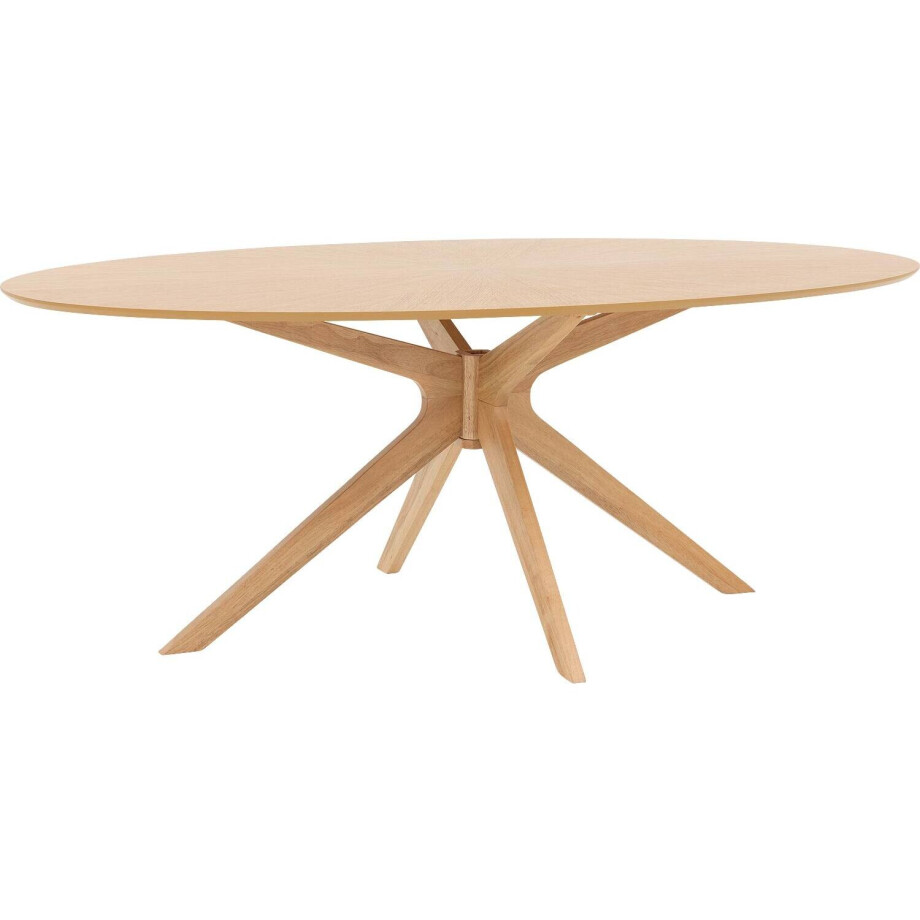 Goossens Basic Eettafel Sanoa, Ovaal 200 x 110 cm Goossens Basic Eettafel Sanoa, Ovaal 200 x 110 cm afbeelding 1