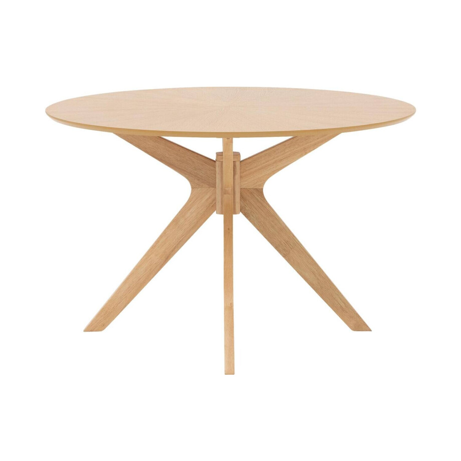 Goossens Basic Eettafel Sanoa, Rond 120 cm afbeelding 1
