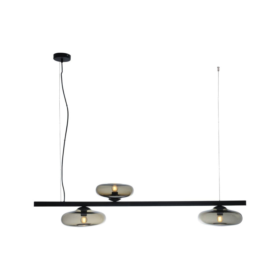 Goossens Excellent Hanglamp Arianna, Hanglamp met 3 lichtpunten afbeelding 1