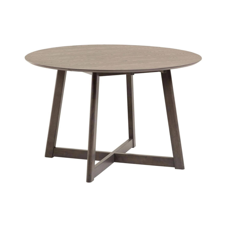 Kave Home Kave Home Maryse, Uitschuifbare tafel maryse 70 (120) x 75 cm afwerking in essenhout afbeelding 