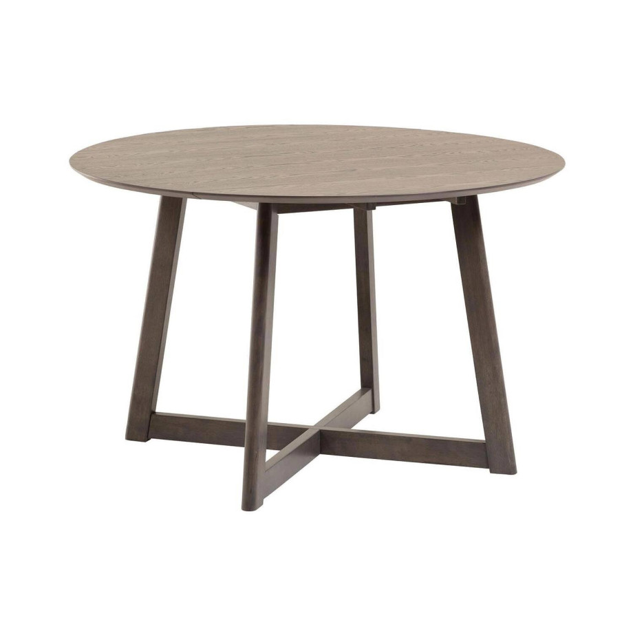 Kave Home Kave Home Eetkamerstoel Maryse, Uitschuifbare tafel maryse 70 (120) x 75 cm afwerking in eiken-hout afbeelding 