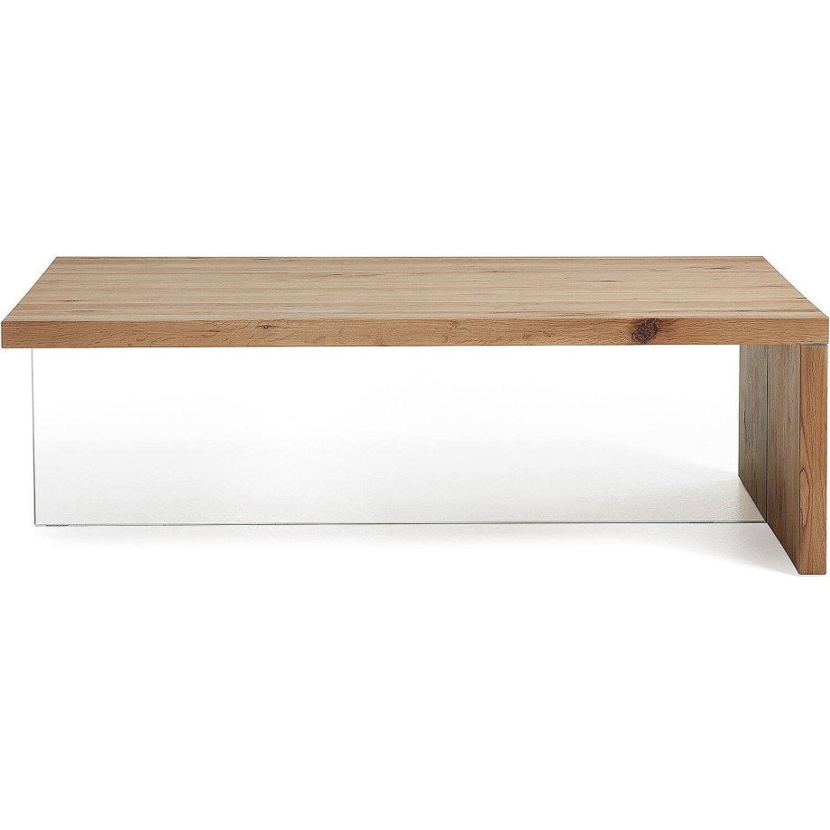 Kave Home Kave Home Salontafel Tulsi rechthoekig, hout beige,, 120 x 38 x 70 cm afbeelding 