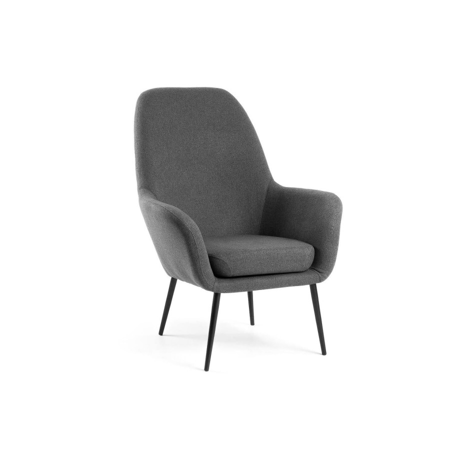 Kave Home Kave Home Alegria, Alegria fauteuil grijs afbeelding 