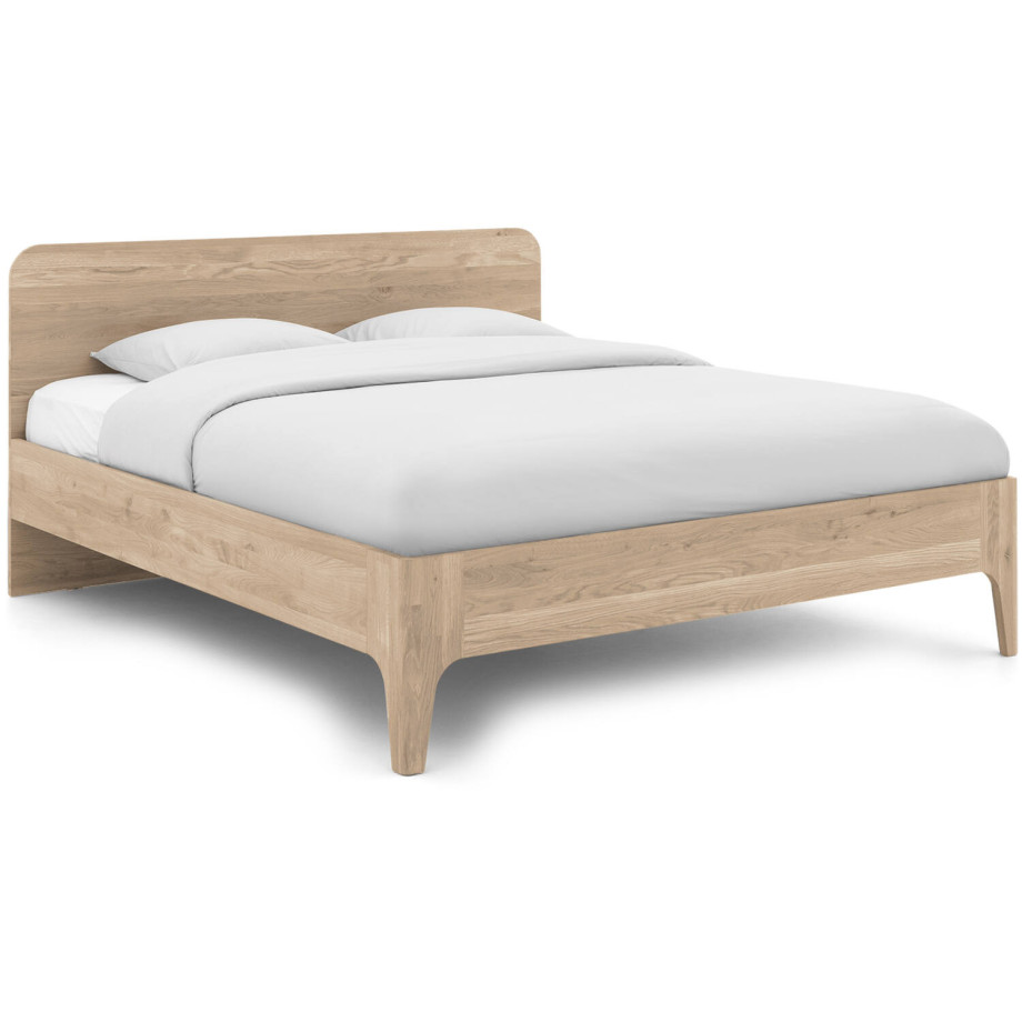 Goossens Excellent Bedframe Curve, 180 x 200 cm afbeelding 1