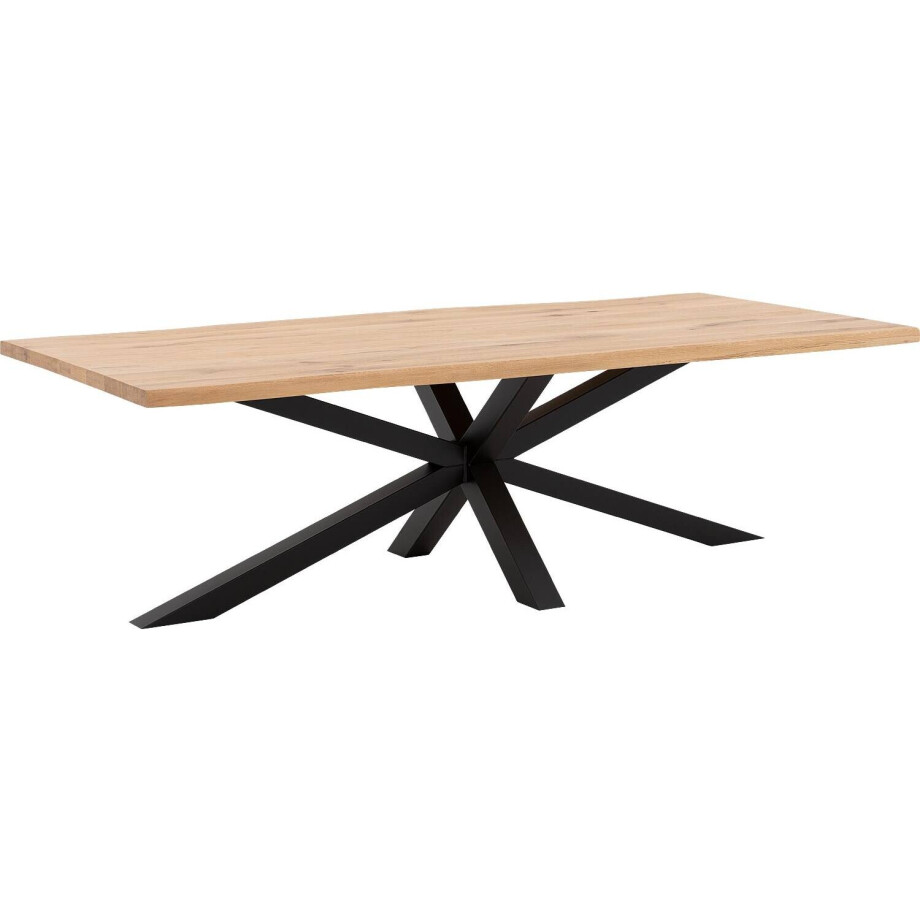 Goossens Eettafel Blade, Boomstamblad 260 x 100 cm 5 cm dik afbeelding 1
