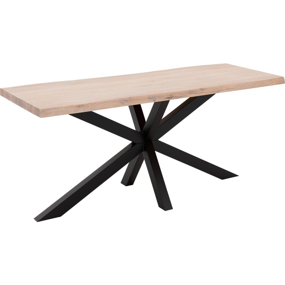 Goossens Eettafel Blade, Boomstamblad 180 x 90 cm 5 cm dik Goossens Eettafel Blade, Boomstamblad 180 x 90 cm 5 cm dik afbeelding 1