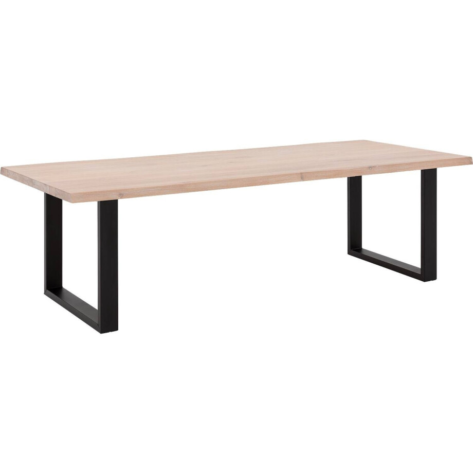 Goossens Eettafel Blade, Boomstamblad 260 x 100 cm 5 cm dik Goossens Eettafel Blade, Boomstamblad 260 x 100 cm 5 cm dik afbeelding 1