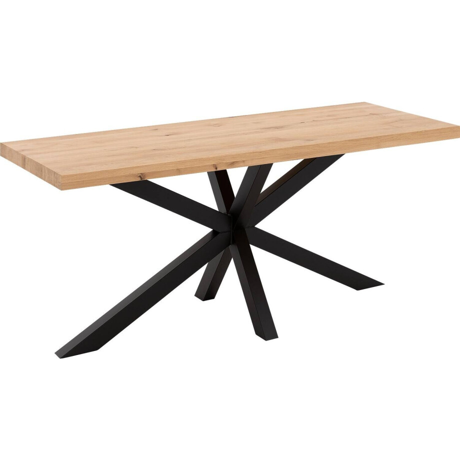 Goossens Eettafel Blade, Strak blad 180 x 90 cm 6 cm dik Goossens Eettafel Blade, Strak blad 180 x 90 cm 6 cm dik afbeelding 1