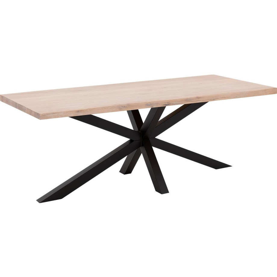 Goossens Eettafel Blade, Strak blad 220 x 100 cm 6 cm dik afbeelding 1