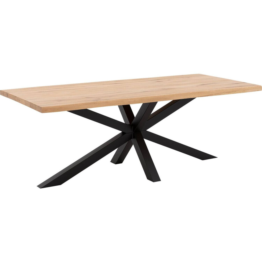 Goossens Eettafel Blade, Boomstamblad 220 x 100 cm 5 cm dik Goossens Eettafel Blade, Boomstamblad 220 x 100 cm 5 cm dik afbeelding 1