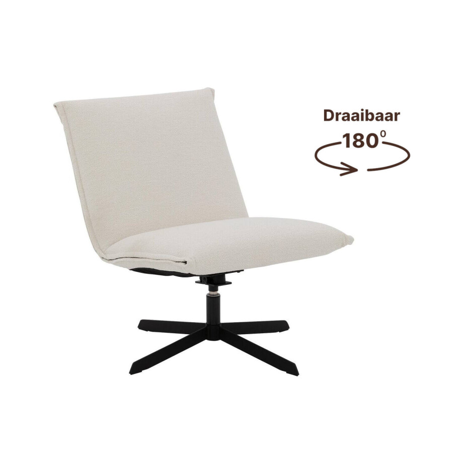 Goossens Draaifauteuil Udi, Draaifauteuil afbeelding 1