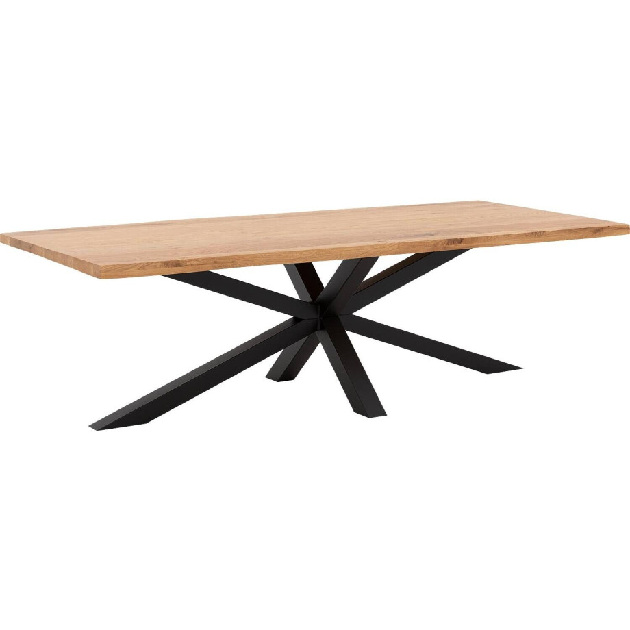 Goossens Eettafel Blade, Boomstamblad 260 x 100 cm 5 cm dik afbeelding 1