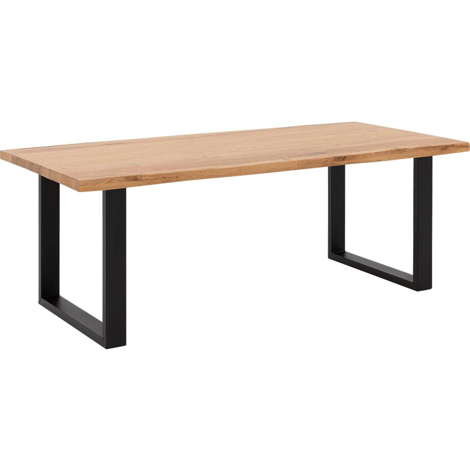 Goossens Eettafel Blade, Boomstamblad 220 x 100 cm 5 cm dik afbeelding 1