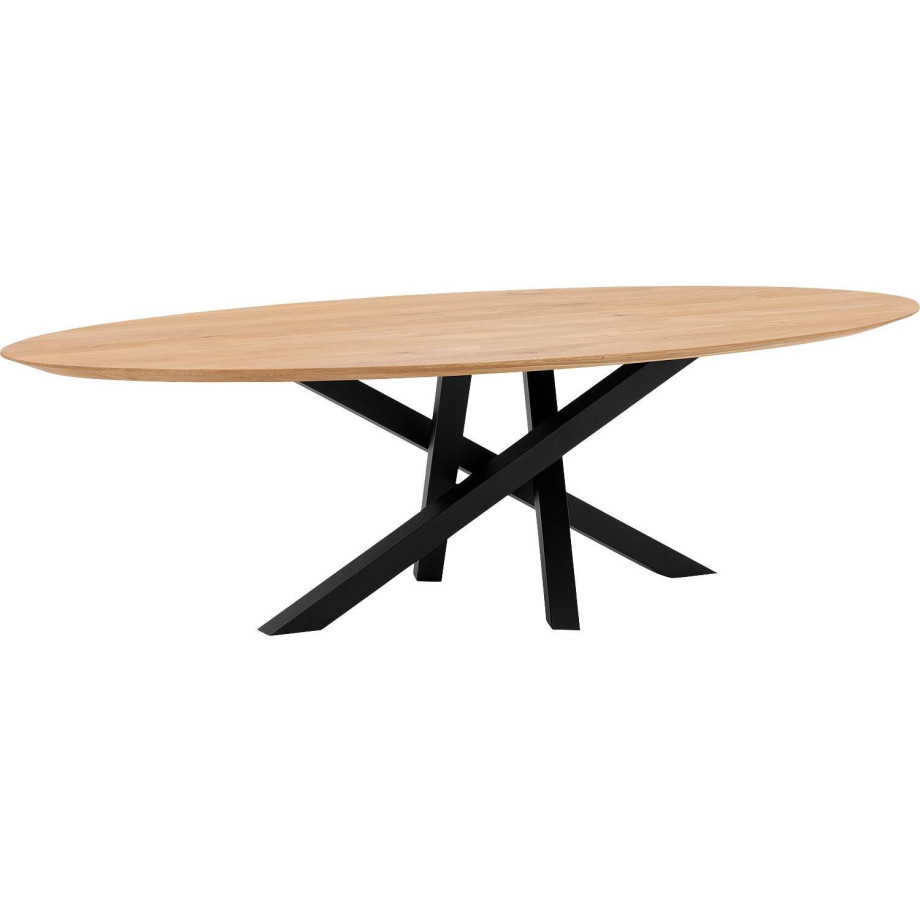 Goossens Excellent Eettafel Mente, Ovaal 280 x 130 cm afbeelding 1