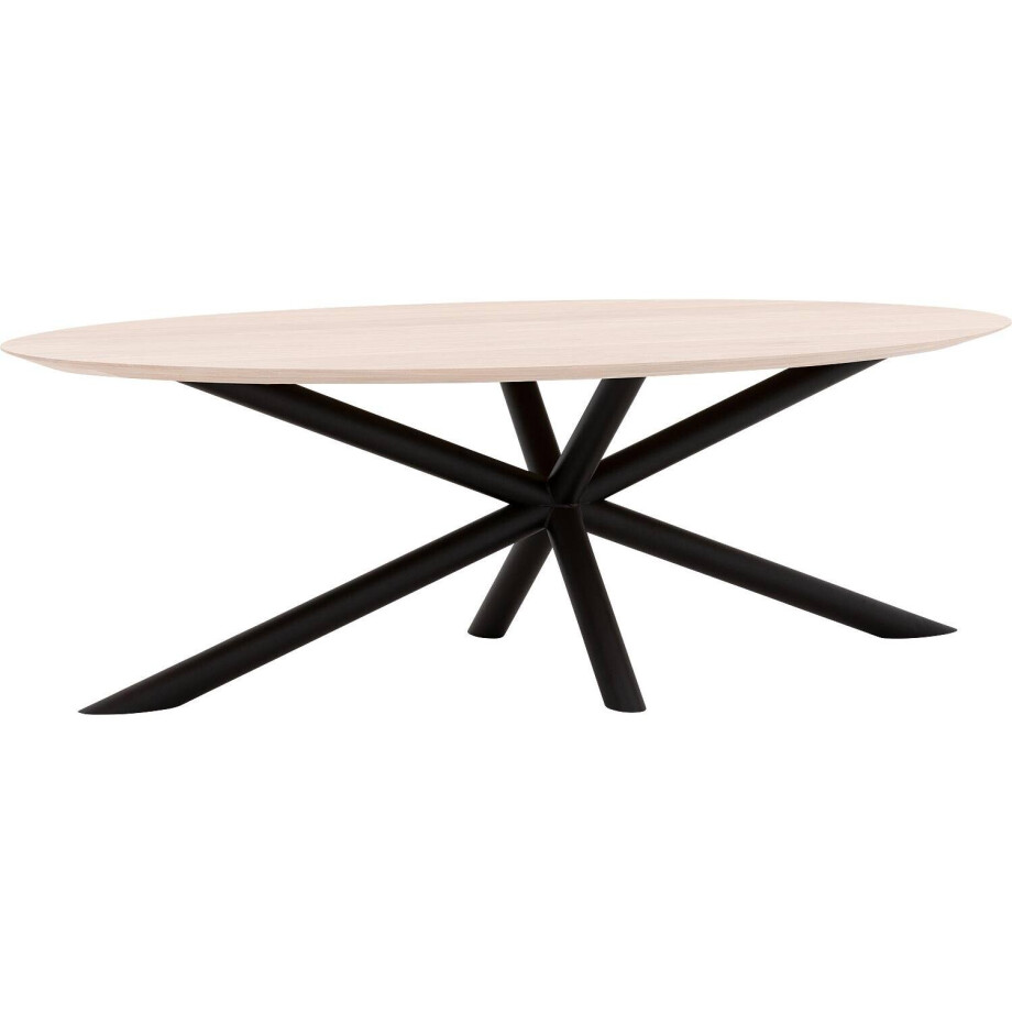 Goossens Excellent Eettafel Gs-1302, Ovaal 240 x 130 cm afbeelding 1