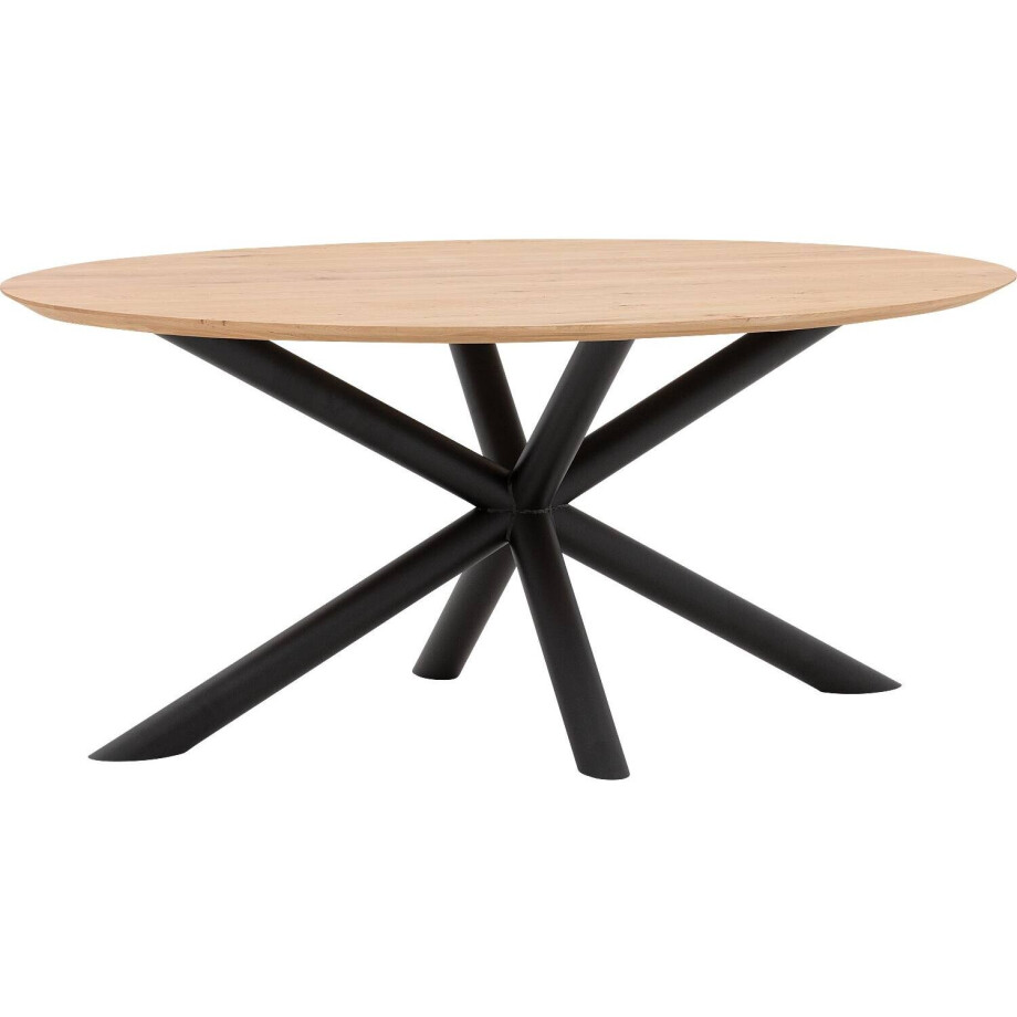 Goossens Excellent Eettafel Gs-1302, Ovaal 180 x 100 cm afbeelding 1