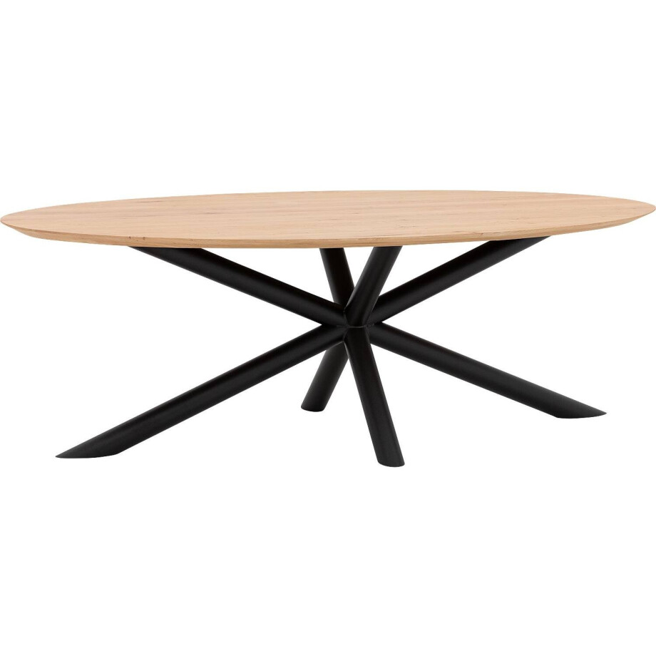 Goossens Excellent Eettafel Gs-1302, Ovaal 220 x 120 cm afbeelding 1