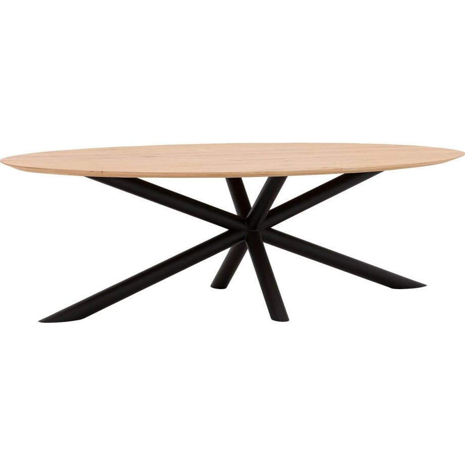 Goossens Excellent Eettafel Gs-1302, Ovaal 240 x 130 cm afbeelding 1