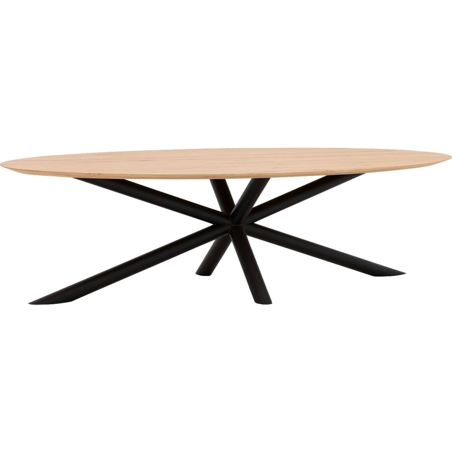 Goossens Excellent Eettafel Gs-1302, Ovaal 300 x 130 cm afbeelding 1