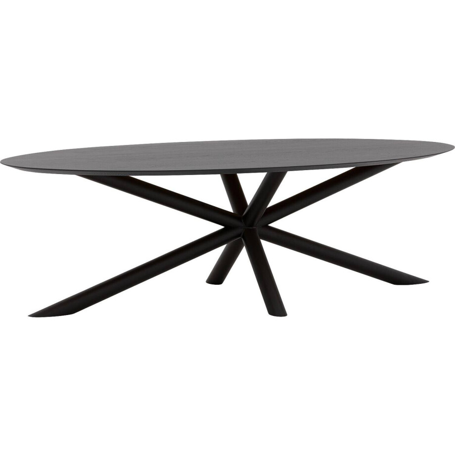 Goossens Excellent Eettafel Gs-1302, Ovaal 260 x 130 cm afbeelding 1
