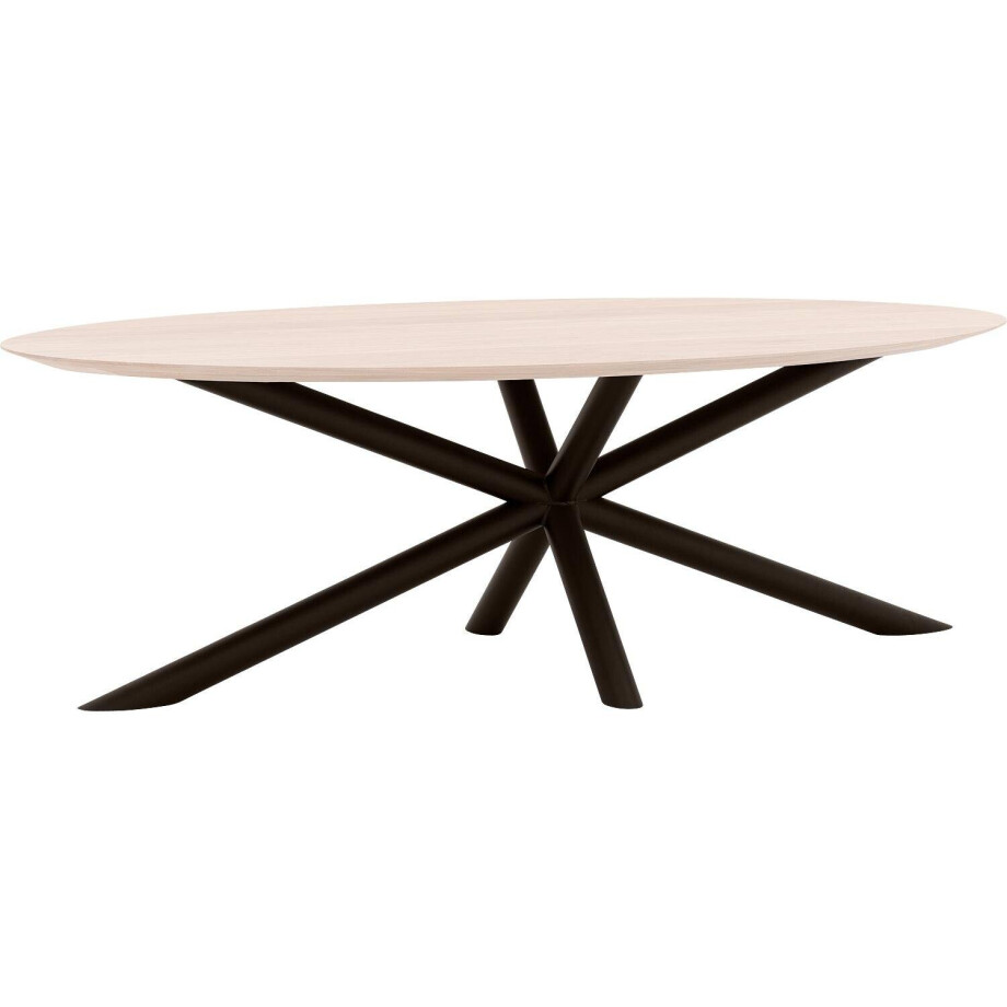 Goossens Excellent Eettafel Gs-1302, Ovaal 240 x 130 cm Goossens Excellent Eettafel Gs-1302, Ovaal 240 x 130 cm afbeelding 1