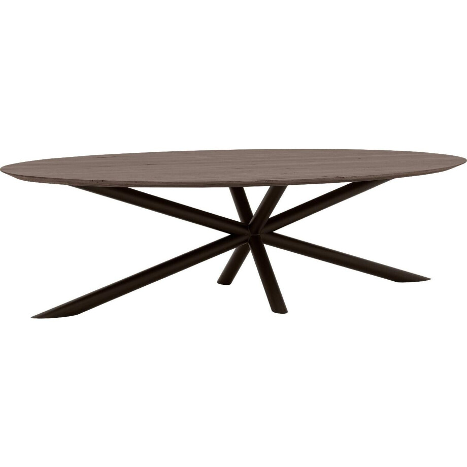 Goossens Excellent Eettafel Gs-1302, Ovaal 280 x 130 cm Goossens Excellent Eettafel Gs-1302, Ovaal 280 x 130 cm afbeelding 1