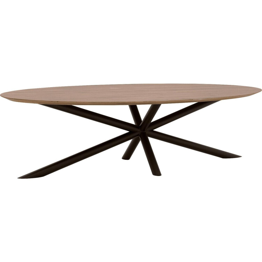 Goossens Excellent Eettafel Gs-1302, Ovaal 280 x 130 cm Goossens Excellent Eettafel Gs-1302, Ovaal 280 x 130 cm afbeelding 1