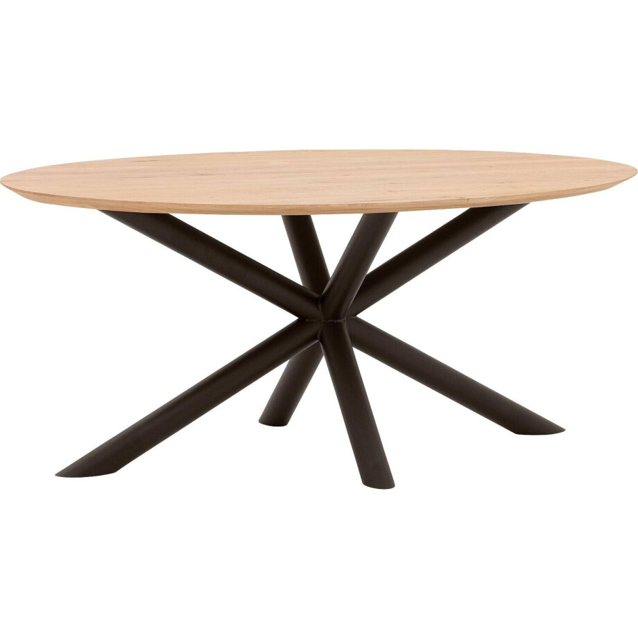 Goossens Excellent Eettafel Gs-1302, Ovaal 180 x 100 cm afbeelding 1