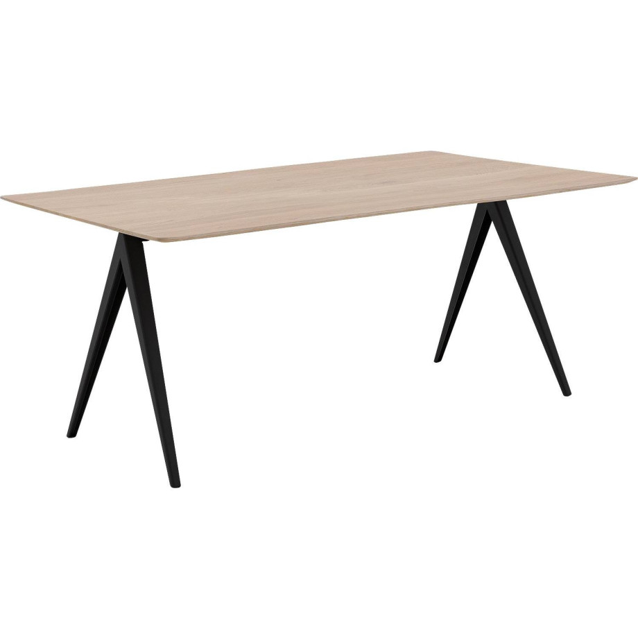 Goossens Excellent Eettafel Ferris, Rechthoekig 200 x 100 cm afbeelding 1